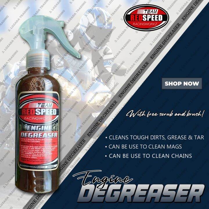 REDSPEED Engine Degreaser / Metal Grease Cleaner Spray Bottle 250ml