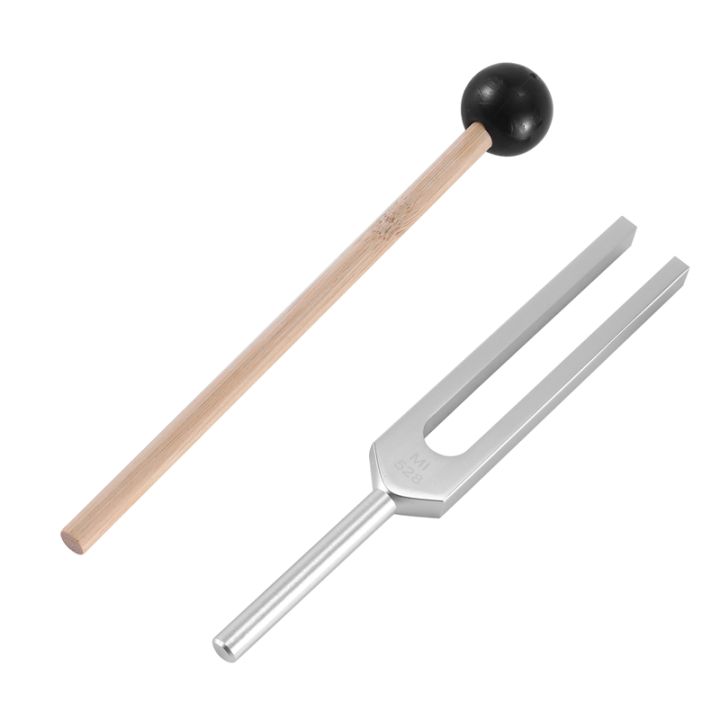 tuning-fork-tuner-with-mallet-for-healing-chakra-sound-therapy-keep-body-mind-and-spirit-in-perfect-harmony-silver-aluminum-alloy-mi528