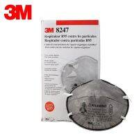 3M หน้ากากรองฝุ่นละออง กลิ่นเจือจางของไอระเหยสารตัวทำละลาย R95 รุ่น8247 (20ชิ้น/กล่อง)