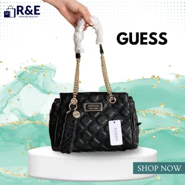 Guess KATEY GIRLFRIEND SATCHEL, Off White : Buy Online at Best