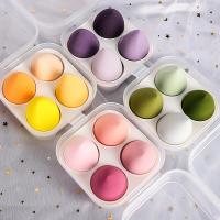 【CW】❖✵⊕  4pcs Makeup Egg Set Puff Drop Air Cushion Sponge