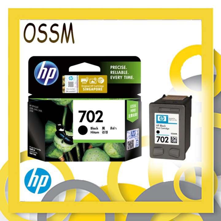 Hp 702 Black Original Ink Cartridge Lazada Ph 9432