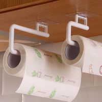 Kitchen Roll Paper Holder Towel Hanger Rack Bar Cupboard Rag Hanging Holder Shelf Toilet Paper Holders New Toilet Roll Holders