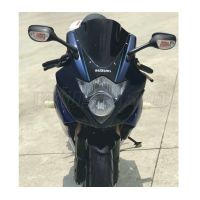 กระจกบังลมแบบกันกระแทกคู่สำหรับรถมอเตอร์ไซค์2005 2006 Suzuki GSXR1000 GSX-R1000 GSXR GSX-R 1000 K5สีดำ K6