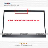 ต้นฉบับใหม่สีดำ01YR474สำหรับ Lenovo P52s Thinkpad (ประเภท20LB 20LC) หน้าจอ Lcd สำหรับแล็ปท็อปฝาปิดโน้ตบุคฟิล์มติดไฟหน้ารถฝาครอบ W/ir