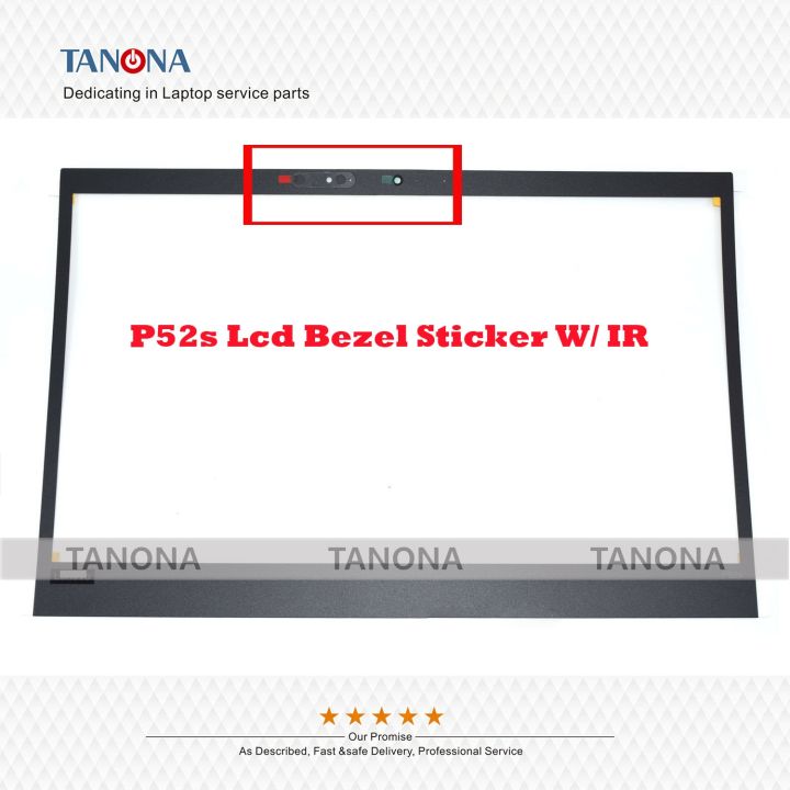 ต้นฉบับใหม่สีดำ01yr474สำหรับ-lenovo-p52s-thinkpad-ประเภท20lb-20lc-หน้าจอ-lcd-สำหรับแล็ปท็อปฝาปิดโน้ตบุคฟิล์มติดไฟหน้ารถฝาครอบ-w-ir