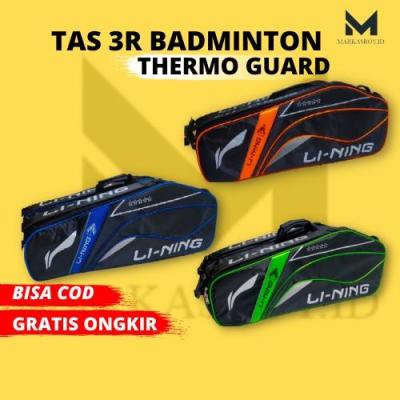 ขายดี Egxtrb - ☍Ln Tas Raket Badminton ป้องกันความร้อนแบบ3ซิป