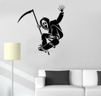 [COD] Skateboard Skate Scream Room Wall Decals Teen Sport Stickers Design Wallpaper Poster SA855