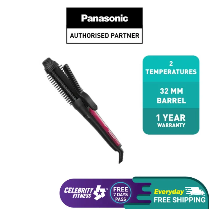 PANASONIC EH-HT40 HAIR CURLER 32MM 180°C VOLUME EH-HT40-K655 | Lazada