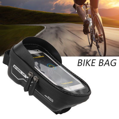 6.5Inch Bicycle Bag Phone Bag Waterproof Front Frame Cycling Bag Sensitive Phone Case Touch Screen MTB Road Bike Bag Accessories