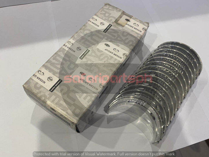 Crank shaft bushing bearing SET for Nissan Patrol with TD42 and TD42T