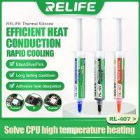 RELIFE RL-407 Thermal Grease 20G 6W for Phone Laptop, Desktop CPU/Graphics Card Insulated Temperature Resistant Silicone