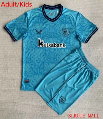 Bilbao เสื้อกีฬา23-24ชุดเจอร์ซี่ฟุตบอลคุณภาพแบบไทยสำหรับผู้ใหญ่และเด็ก