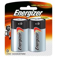 HOME Office 
					ถ่านอัลคาไลน์ E95-BP2 D (แพ็ค 2 ก้อน) Energizer Max
				 อุปกรณ์สำนักงาน