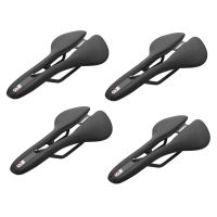 4X TOSEEK Bicycle Saddle Hollow Breathable Comfortable Bike Saddle Cushion Cycling Seat for Mtb Road Bike