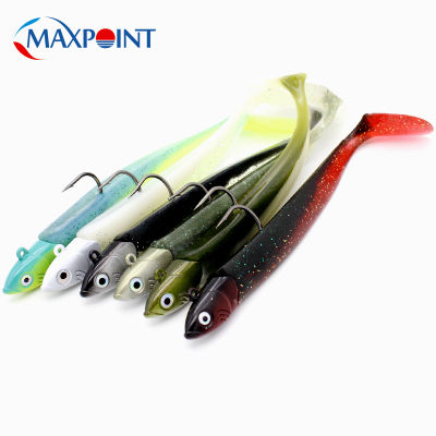 【cw】11cm Fishing Lures Set with Swing Tail Sayori 140 with 20g Jig Head Kayak Soft Lures Inshore Fishing Baits Flexible Vinyle ！