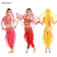 Belly Dance Costumes Set Kids Oriental Bellydance Girls Belly Dancing India Belly Dance Set Clothes Bellydance Children Indian