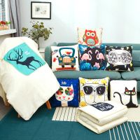 [COD] Dual-purpose quilt cushion office cartoon multi-functional nap storage customized wholesale