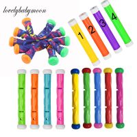 【YF】 4/5pcs Multicolor Diving Stick Toy Underwater Swimming Pool Under Water Games Training Sticks Childrens Gift