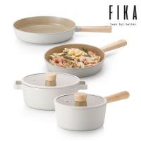 อุปกรณ์ครัว ของใช้  ชุดเครื่องครัวเกาหลี กระทะ หม้อ จากเกาหลี รุ่น FIKA ใช้ได้กับเตาทุกประเภท