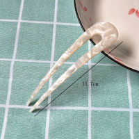 2 Cellulose Thick Prong Women Classic Shell Thin Pins Clips Chignon U For Bun Accessories Tortoise Hair French