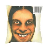 Aphex ปลอกหมอนอิงโซฟาคู่ห้องนั่งเล่นศิลปินอิเล็กทรอนิกส์ผู้ผลิตกล่องหมอนอิงทรงสี่เหลี่ยมจัตุรัส40x40