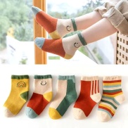 5 Pairs lot Cute Baby Girls Socks Summer Cotton Children Socks Infant Baby
