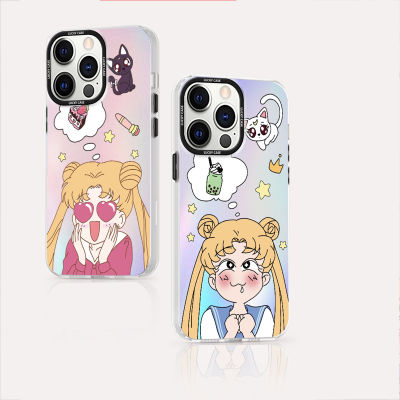 【สำหรับ VIVO】เคสโทรศัพท์การ์ตูนน่ารักเลเซอร์เคสโทรศัพท์สำหรับ for VIVO Y95 50 30I 35 33T 1X 22S 21T 20S 20A 91CI 17 16 02S 15 2020 51A 12AS V25PRO 23E S1 5G