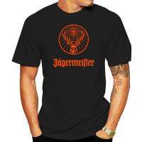 เสื้อยืดผู้ชาย Jagermeister โลโก้เพลงทัวร์เสื้อแฟชั่นใหม่