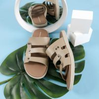 สินค้าแฟชั่นYongki Komaladi Brown Tan Genuine Cow Leather Men s Sandals Original Handmade Bandung Casual Relaxed Z