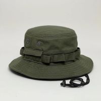 High Quality Bucket Hat MOLLE System Unisex Fisherman Hat Cap Summer Autumn 100 Cotton Ajustable Breathable Fishing Hiking Hat