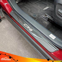 สำหรับ Mazda CX5 CX-5 2013-2021 รถอุปกรณ์เสริมประตู Sill Scuff แผ่นป้องกันเกณฑ์สติกเกอร์เหยียบ Trim จัดแต่งทรงผม