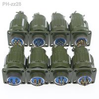 1set 21mm Y2M YP21 2/3/4/5/7/10/14/16 Pin aviation plug aviation socket cable joint Stepper Motor Aviation Connector Plug socket