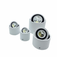 5W 7W 9W 15W Surface Mounted LED Downlight Spot Light 360 angles revolve LED Downlight 12V 24V + LED Driver