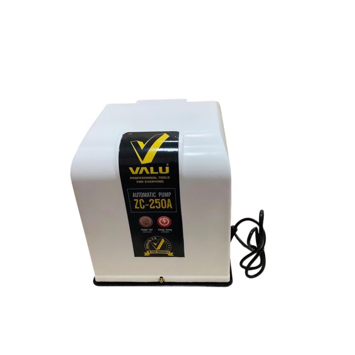 ปั้มน้ำอัตโนมัติ-ปั้มน้ำออโต้-พร้อมฝาครอบ-valu-zc-250a-สินค้าพร้อมส่ง-ออกบิล-vat-ได้