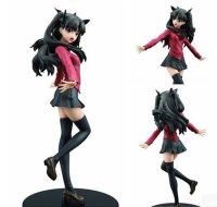 【CW】18CM Fate Grand Order Lancer Ereshkigal Anime Figure Toys painted figure Irkalla Tohsaka Rin PVC Action Figure Toys Model