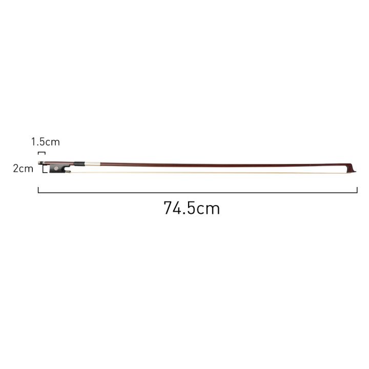 lommi-advance-4-4-full-size-violin-bow-brazilwood-bow-real-horse-hair-octagonal-stick-silver-mount-light-weight-well-balanced