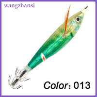 Wangzhansi เหยื่อล่อปลา Sinker เบ็ดปลาหมึกปลาหมึกเรืองแสงตกปลาเหยื่อล่อกุ้งไม้