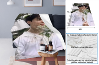 2023 newxzx blanket-HAIZIVS Kpop BTS Jimin Ultra Soft Flannel Throws Blankets Couch Sofa Fuzzy Blanket for Traveling Camping Home（40x60inch/50×60inch/60×80inch） 49