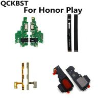 ลําโพงดัง Buzzer ชาร์จพอร์ตบอร์ด Power Volume Flex Replacement สําหรับ Huawei Honor Play เมนบอร์ดหลัก Flex cable