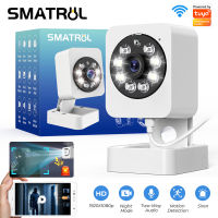 กล้องวงจรปิดสำหรับตรวจตราการรักษาความปลอดภัยภายในบ้านมนุษย์1080P Tuya Smart กล้องตรวจจับการเคลื่อนไหว PIR