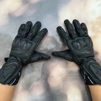 ถุงมือหนัง ALPINESTARS SP-8 V3 LEATHER GLOVES BLACK/BLACK