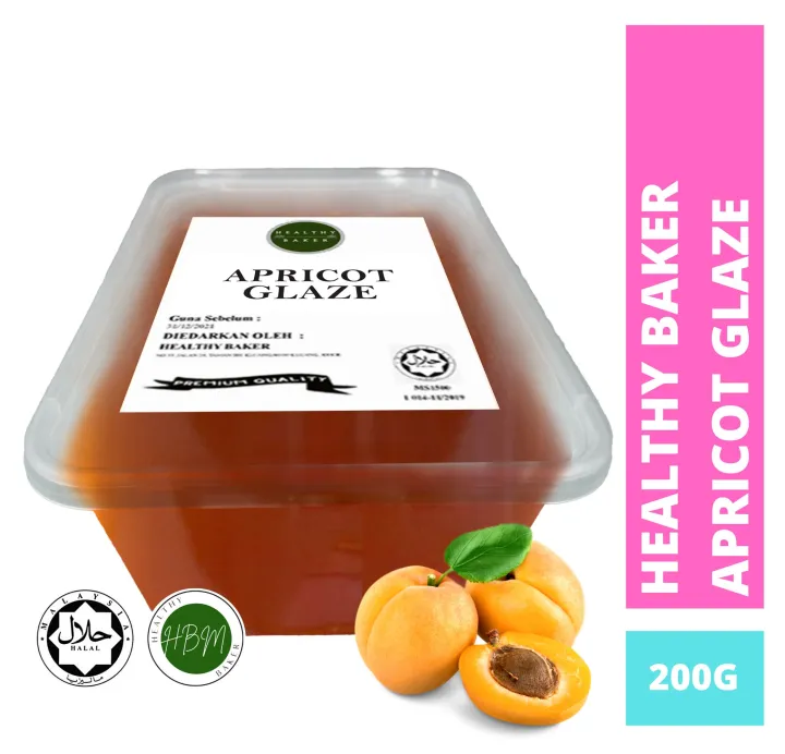 Apricot glaze 200gm Lazada