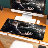 Jujutsu Kaisen 90x40cm XL Lockedge แผ่นรองเมาส์เกมมิ่งขนาดใหญ่ คอมพิวเตอร์เกมเมอร์ CS Keyboard แผ่นรองเมาส์ Super Beast Desktop