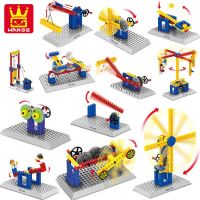 [COD] Wanger 1301 Assembled Science and Education Small Particle Blocks Childrens Stall Construction Machinery Fun