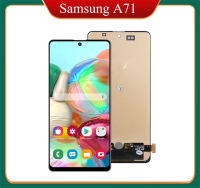 6.7 "Original AMOLED สำหรับ Samsung Galaxy A71สัมผัสหน้าจอ LCD Digitizer Sensor สำหรับ Samsung A71จอแสดงผล A715 A715F A715FD LCD