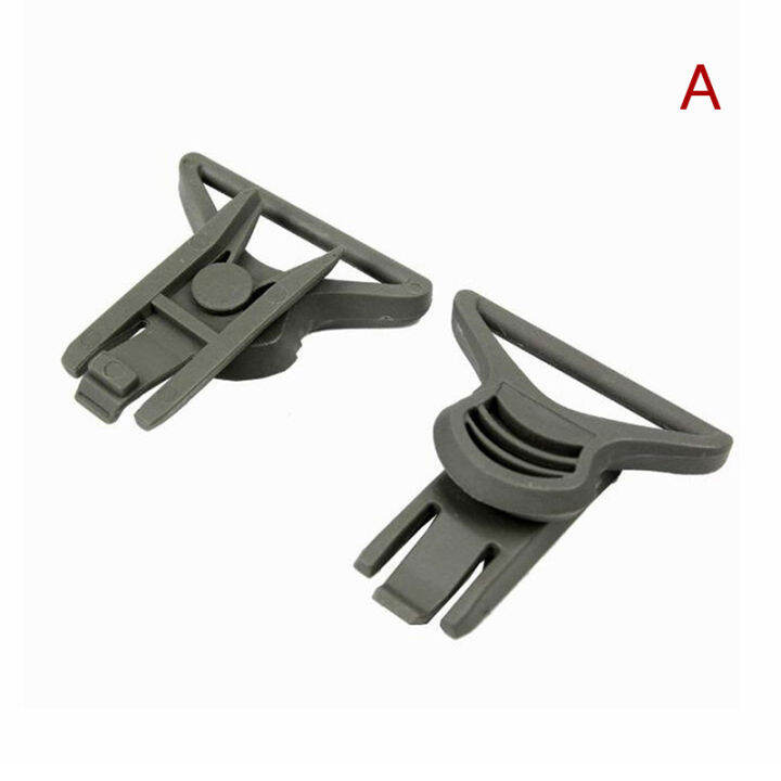 Jollic Fast Helmets Goggle Swivel Clips Tactical Side Rails Mount for