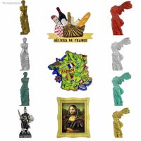 ●◈❏ French Fridge Magnets Louvre Museum travel Commemoration Venus With Broken Arm Goddess Of Victory Puy Du Fou 3D Resin