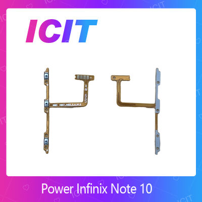 Infinix Note 10 อะไหล่แพรสวิตช์ ปิดเปิด Power on-off แพรปิดเปิดเครื่องพร้อมเพิ่ม-ลดเสียง (ได้1ชิ้นค่ะ) อะไหล่มือถือ ICIT 2020""