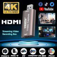 Video Capture Card Usb 3.0 4k 60hz Hdmi Streaming Video Recording Box